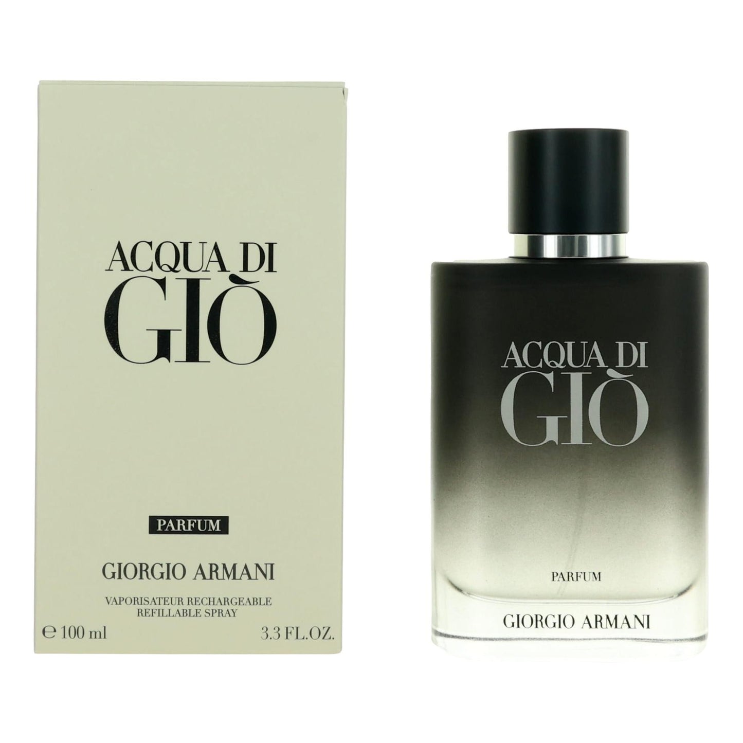 Acqua di Gio by Giorgio Armani 3.3 oz Parfum Spray Cologne for Men