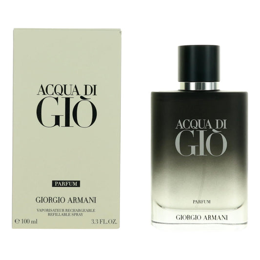 Acqua di Gio by Giorgio Armani 3.3 oz Parfum Spray Cologne for Men