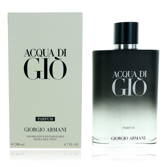 Acqua Di Gio by Giorgio Armani 6.7 oz Parfum Spray Cologne for Men