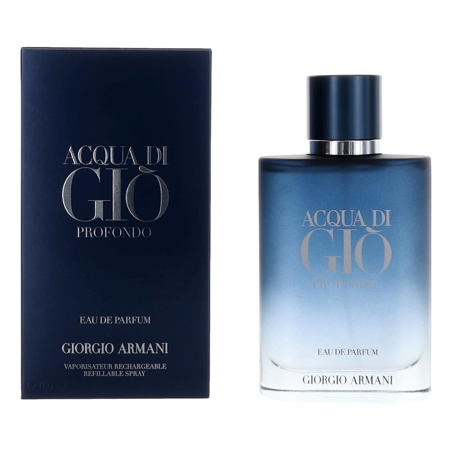 Acqua Di Gio Profondo by Giorgio Armani 3.3 oz Eau de Parfum Spray Cologne for Men