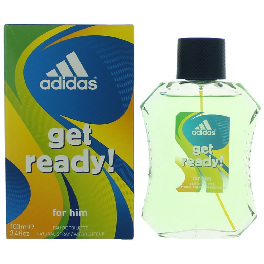 Adidas Get Ready by Adidas 3.4 oz Eau de Toilette Spray Cologne for Men