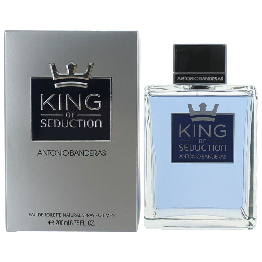 King of Seduction by Antonio Banderas 6.7 oz Eau de Toilette Spray Cologne for Men