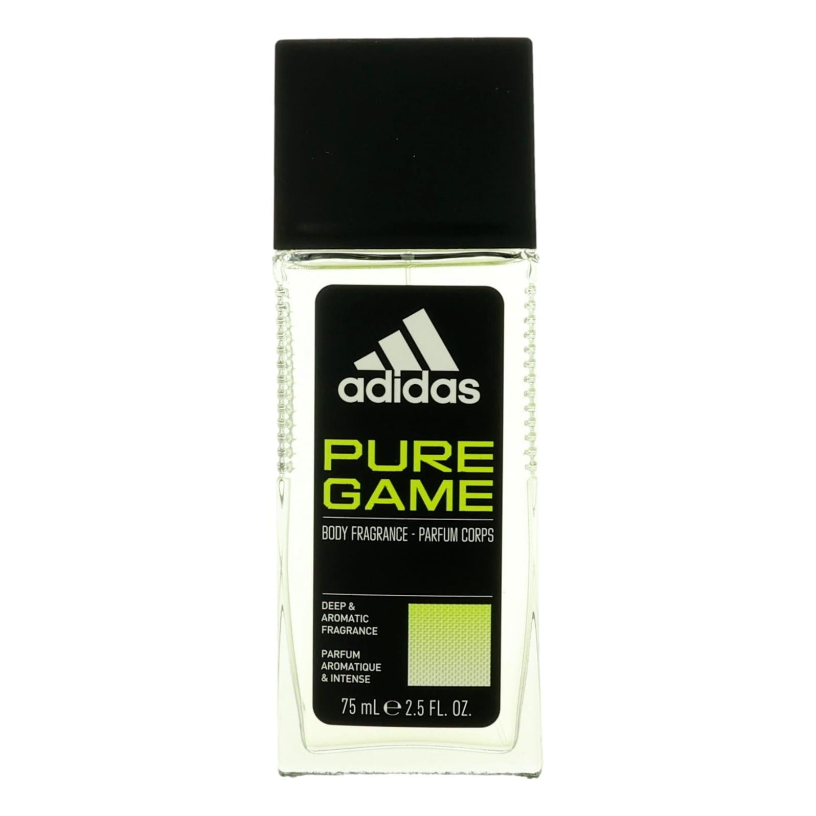 Adidas Pure Game by Adidas 2.5 oz Body Fragrance Spray Cologne for Men