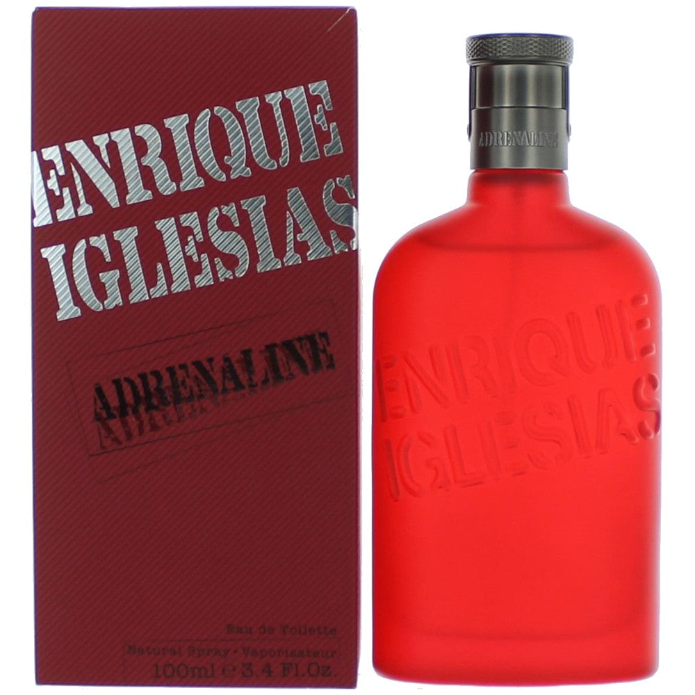 Adrenaline by Enrique Iglesias 3.4 oz Eau de Toilette Spray Cologne for Men