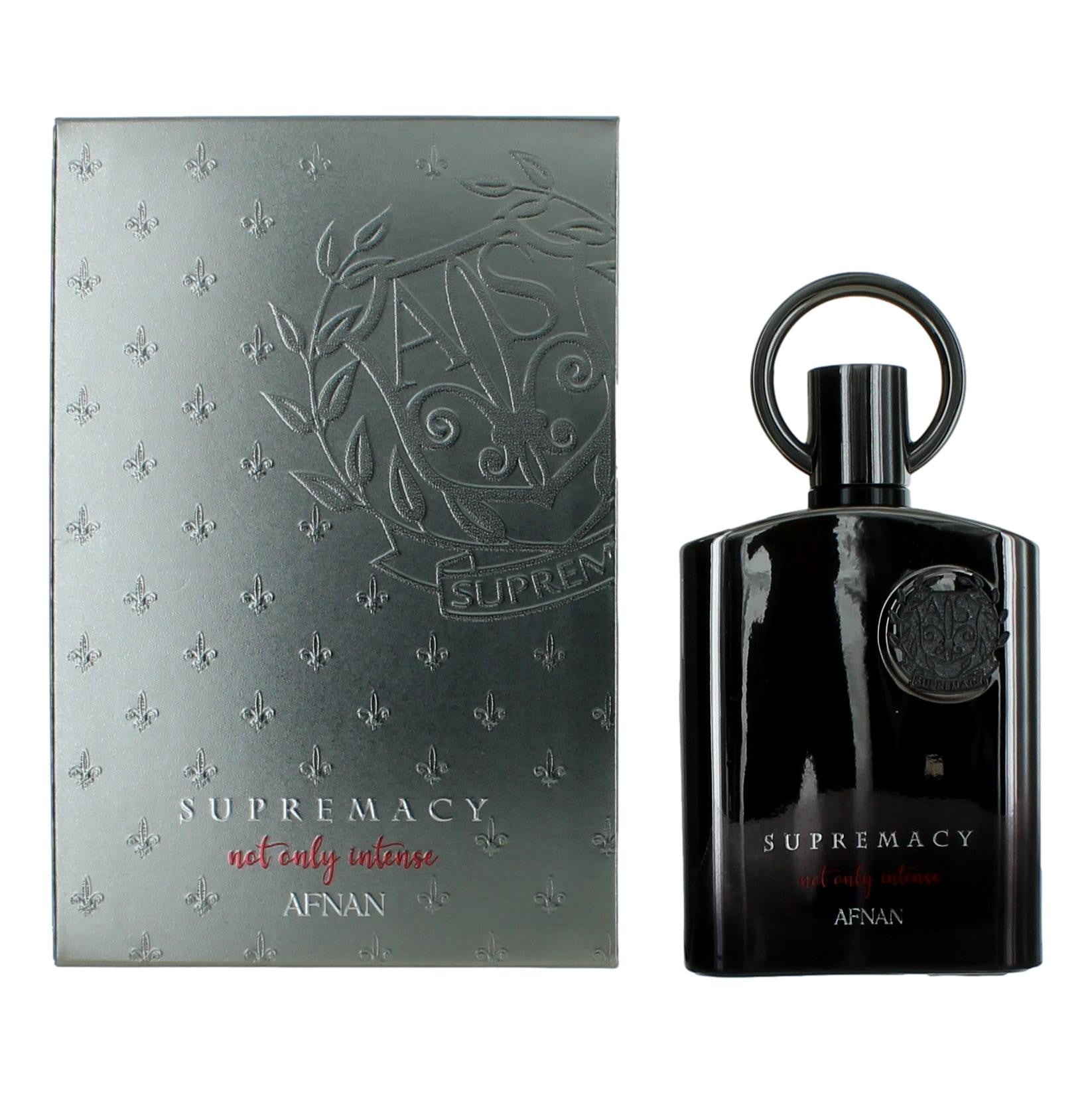 Supremacy Not Only Intense by Afnan 3.4 oz Eau de Parfum Spray Cologne for Men