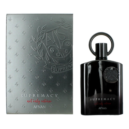 Supremacy Not Only Intense by Afnan 3.4 oz Eau de Parfum Spray Cologne for Men