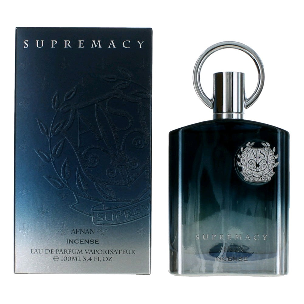 Supremacy Incense by Afnan 3.4 oz Eau de Parfum Spray Cologne for Men