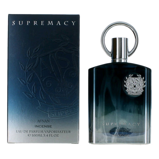 Supremacy Incense by Afnan 3.4 oz Eau de Parfum Spray Cologne for Men