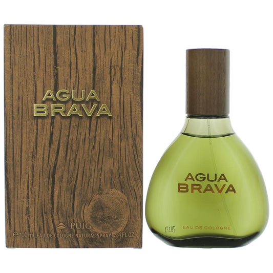 Agua Brava by Antonio Puig 3.4 oz Eau De Cologne Spray Cologne for Men
