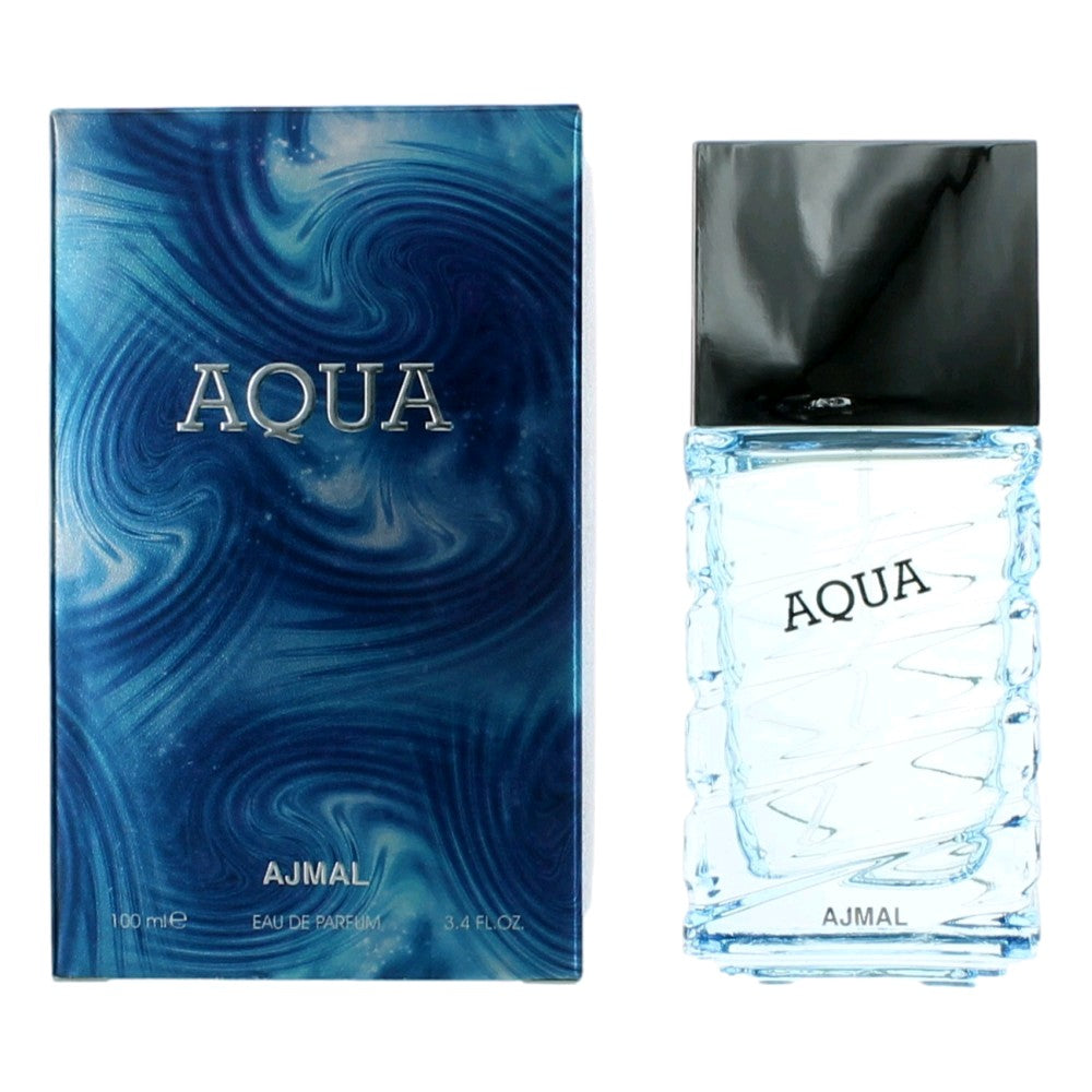 Aqua by Ajmal 3.4 oz Eau de Parfum Spray Cologne for Men