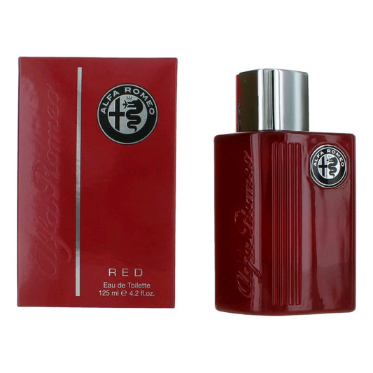 Alfa Romeo Red by Alfa Romeo 4.2 oz Eau de Toilette Spray Cologne for Men