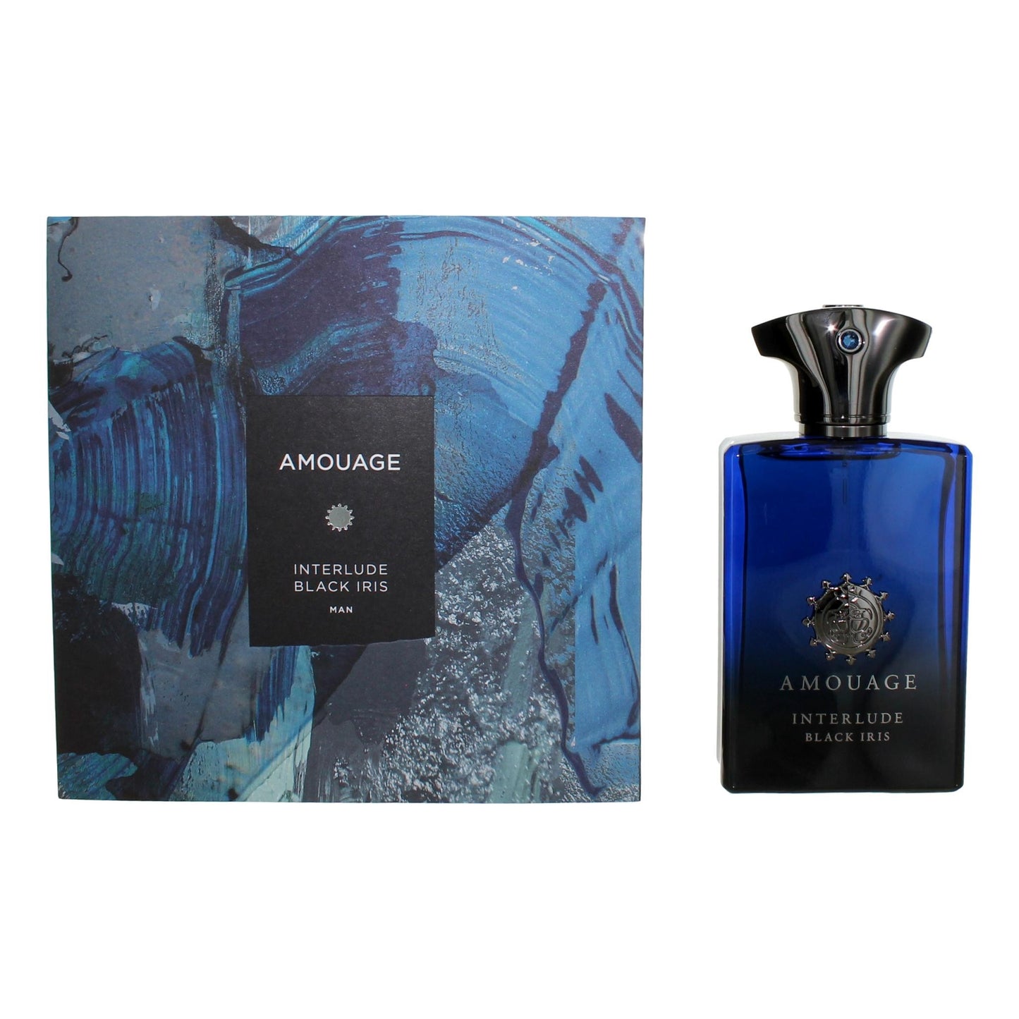 Interlude Black Iris Man by Amouage 3.4 oz Eau de Parfum Spray Cologne for Men