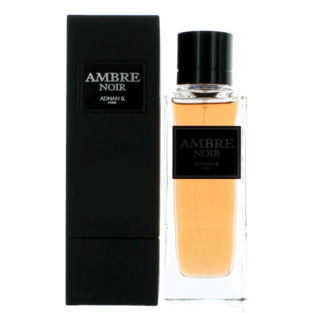 Ambre Noir by Adnan B. 3.4 oz Eau de Toilette Spray Cologne for Men