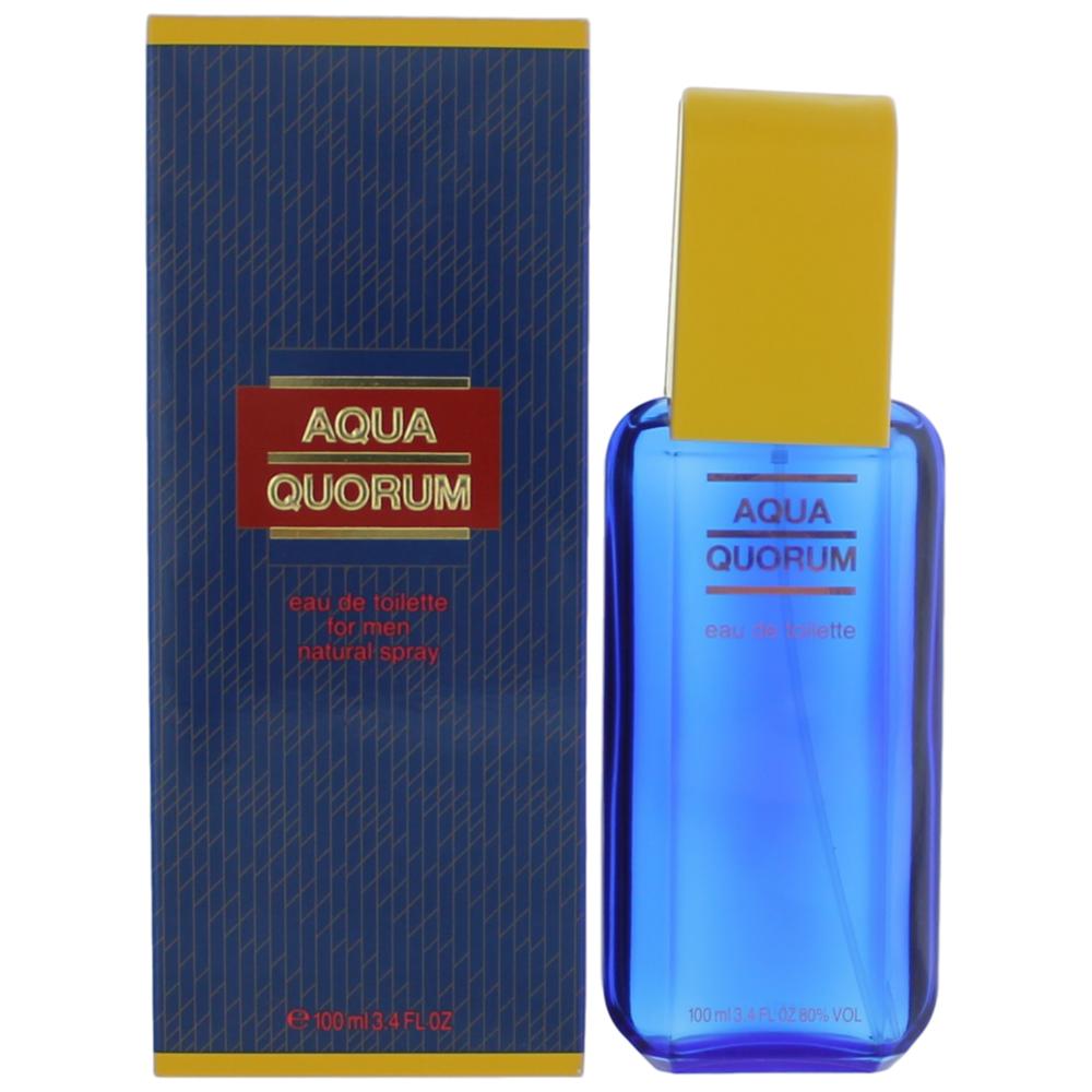 Aqua Quorum by Puig 3.4 oz Eau de Toilette Spray Cologne for Men