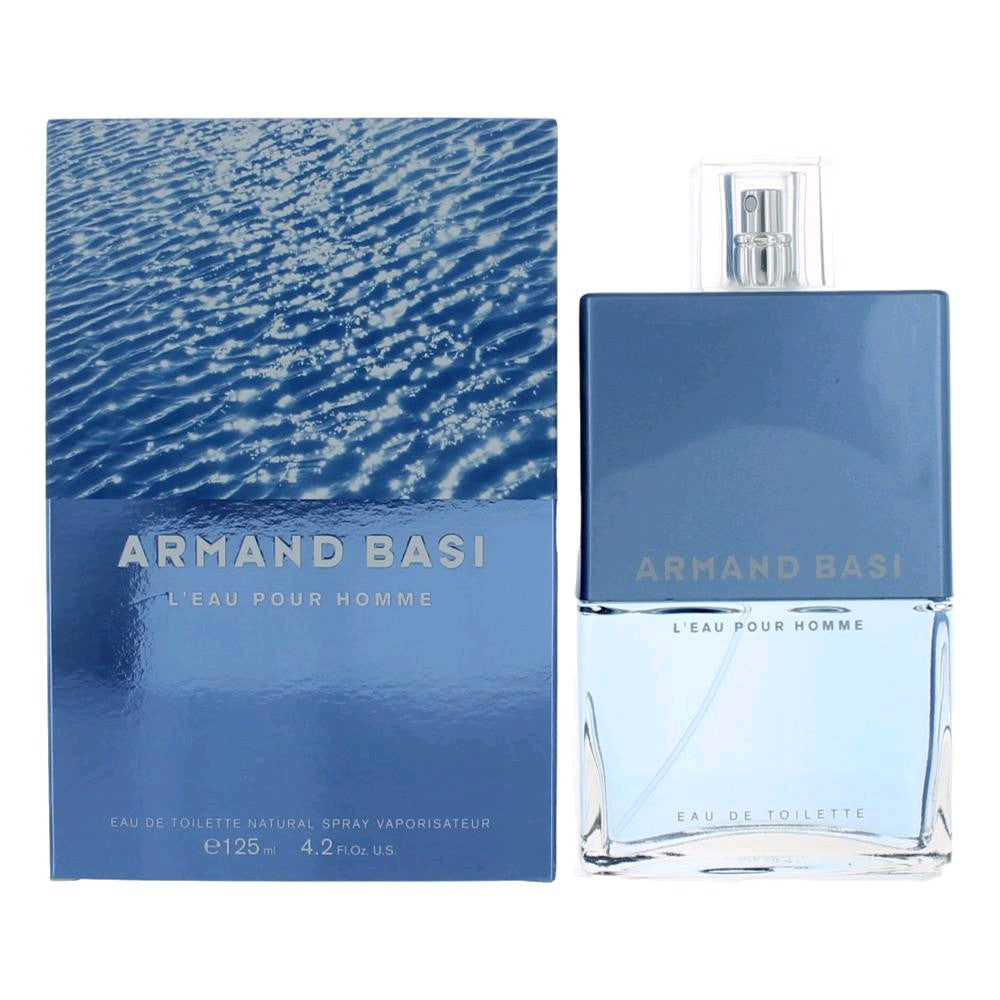 L'eau Pour Homme by Armand Basi 4.2 oz Eau de Toilette Spray Cologne for Men