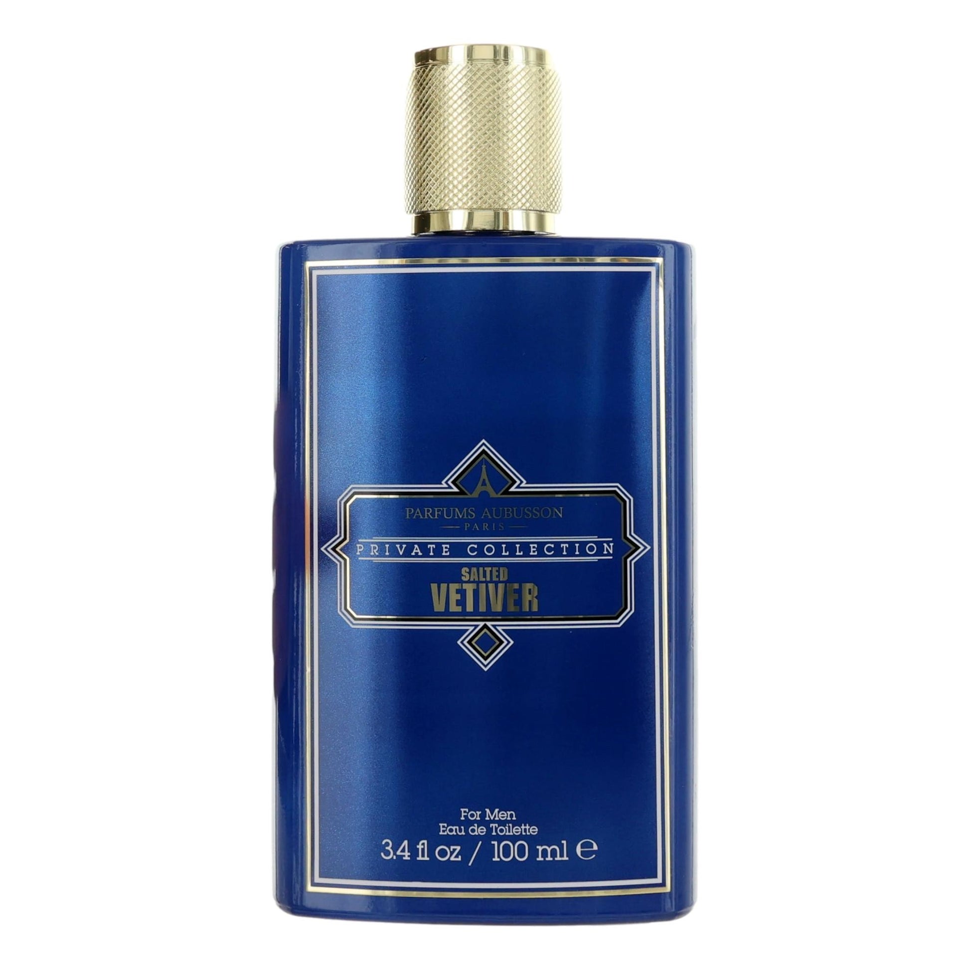 Salted Vetiver by Aubusson 3.4 oz Eau de Toilette Spray Cologne for Men