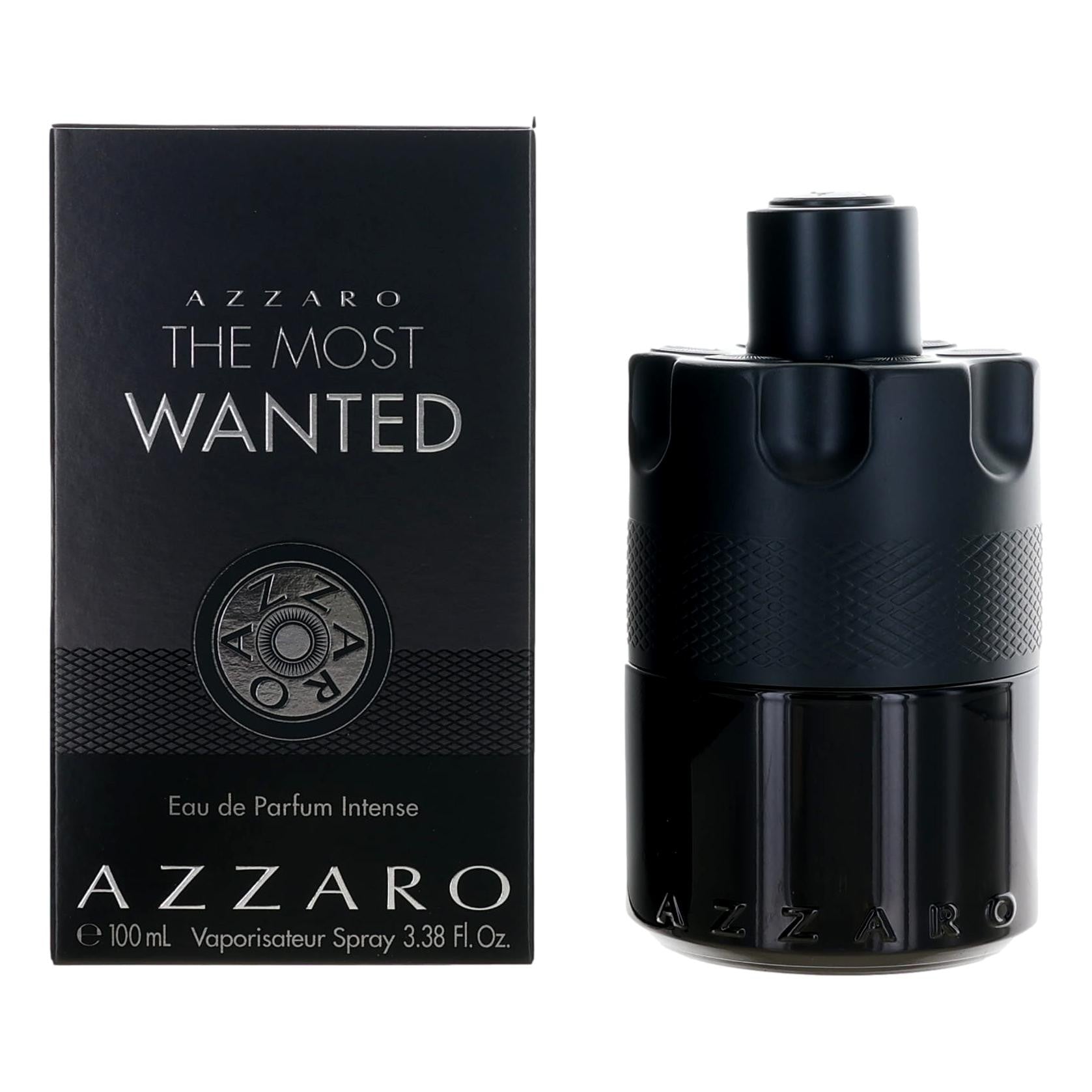 Azzaro The Most Wanted by Azzaro 3.3 oz Eau de Parfum Intense Spray Cologne for Men