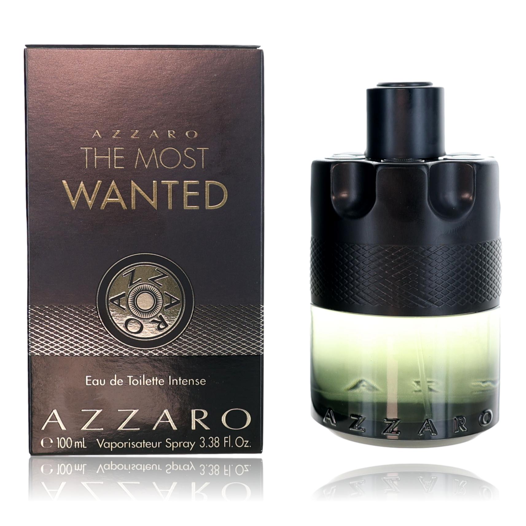 Azzaro The Most Wanted by Azzaro 3.3 oz Eau de Toilette Intense Spray Cologne for Men