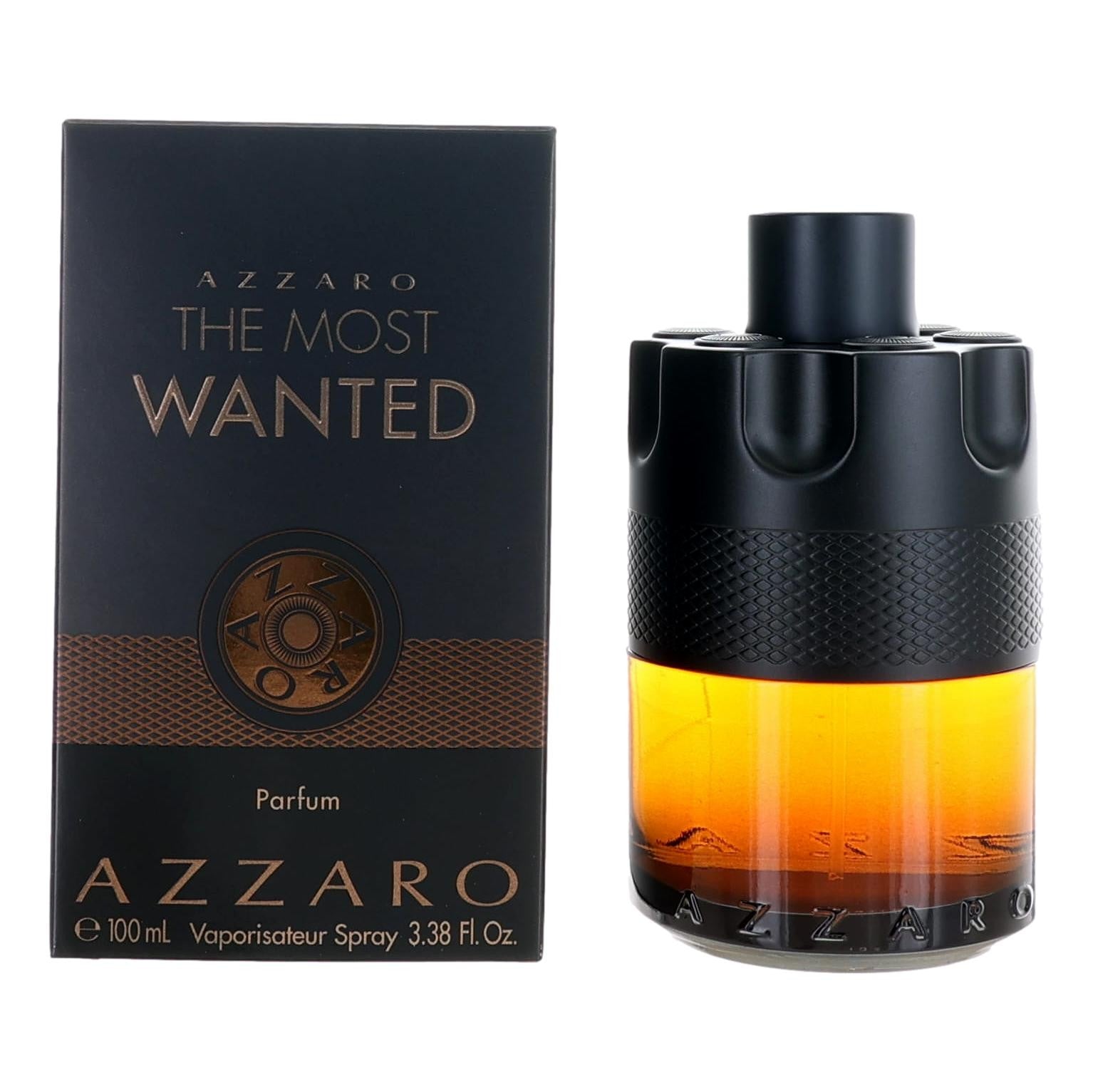 Azzaro The Most Wanted by Azzaro 3.4 oz Parfum Spray Cologne for Men
