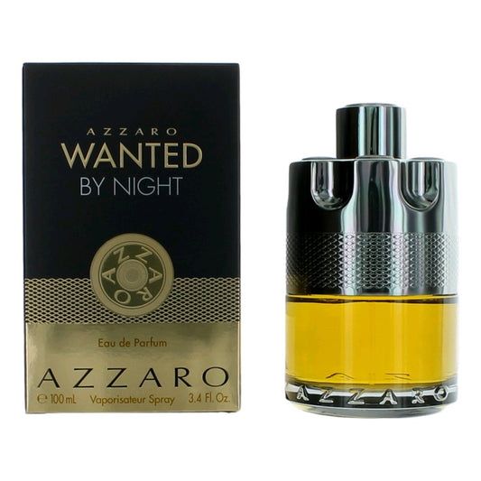 Azzaro Wanted By Night by Azzaro 3.4 oz Eau de Parfum Spray Cologne for Men