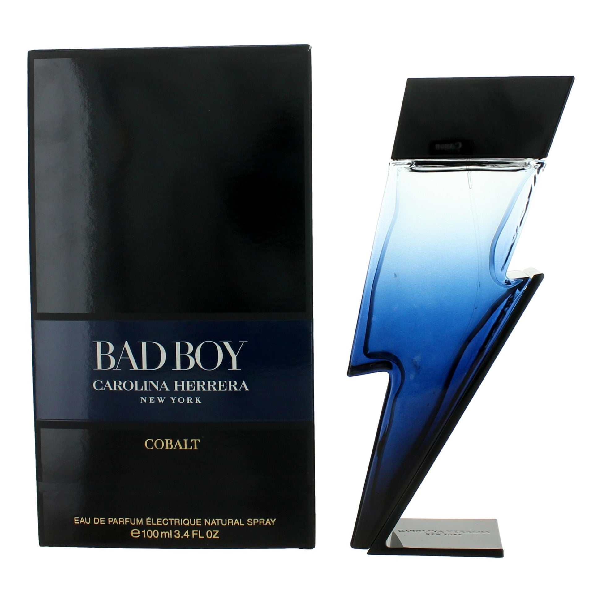 Bad Boy Cobalt by Carolina Herrera 3.4 oz Eau de Parfum Spray Cologne for Men