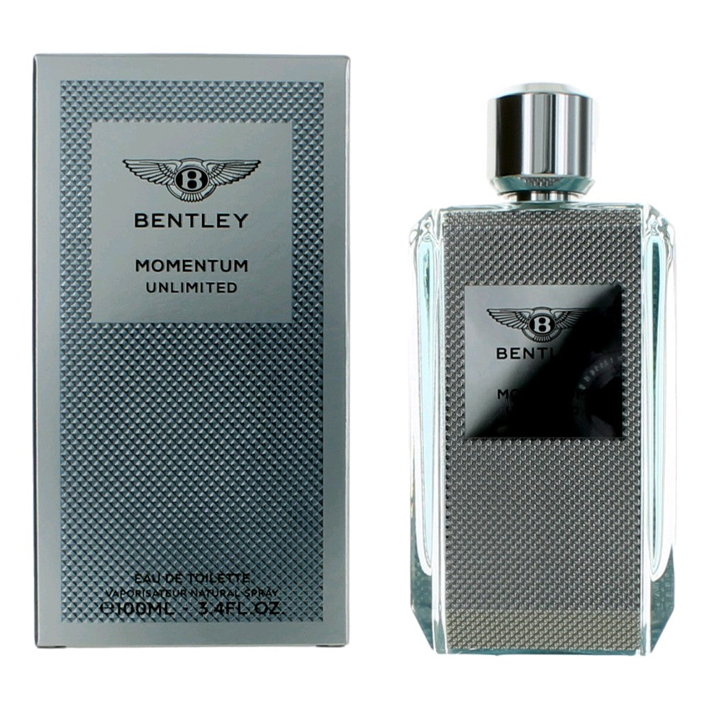 Bentley Momentum Unlimited by Bentley 3.4 oz Eau de Toilette Spray Cologne for Men