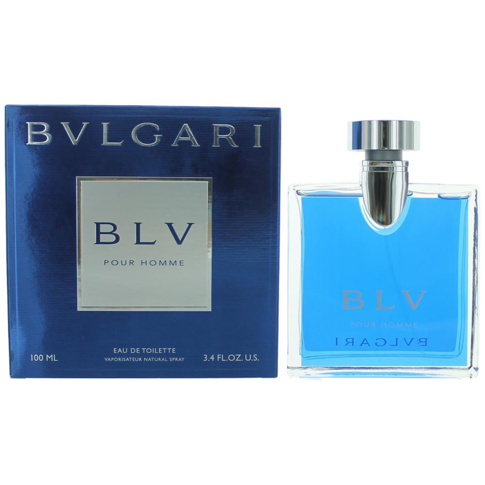 BLV Pour Homme by Bvlgari 3.4 oz Eau de Toilette Spray Cologne for Men Bulgari