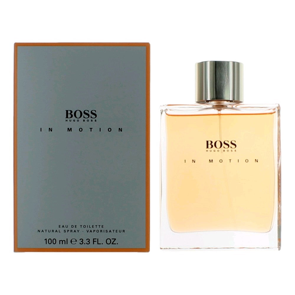 Boss in Motion by Hugo Boss 3.3 oz Eau de Toilette Spray Cologne for Men