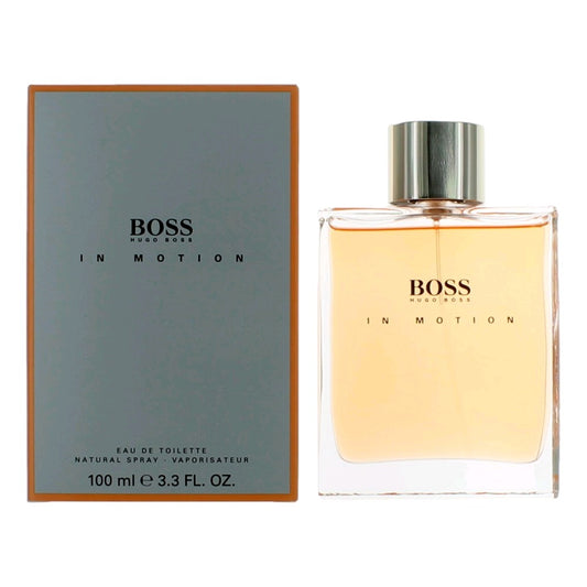 Boss in Motion by Hugo Boss 3.3 oz Eau de Toilette Spray Cologne for Men