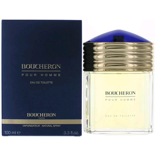 Boucheron Pour Homme by Boucheron 3.3 oz Eau de Toilette Spray Cologne for Men