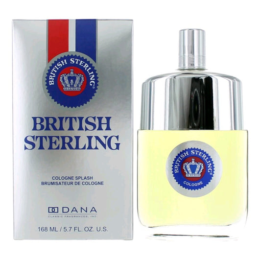 British Sterling by Dana 5.7 oz Eau De Cologne Splash Cologne for Men