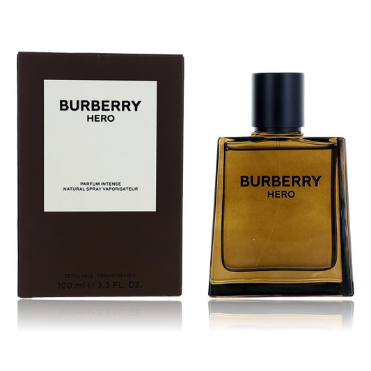 Burberry Hero by Burberry 3.3 oz Parfum Intense Spray Cologne for Men 