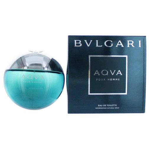 Aqva Pour Homme by Bvlgari 3.4 oz Eau de Toilette Spray Cologne for Men (Aqua)