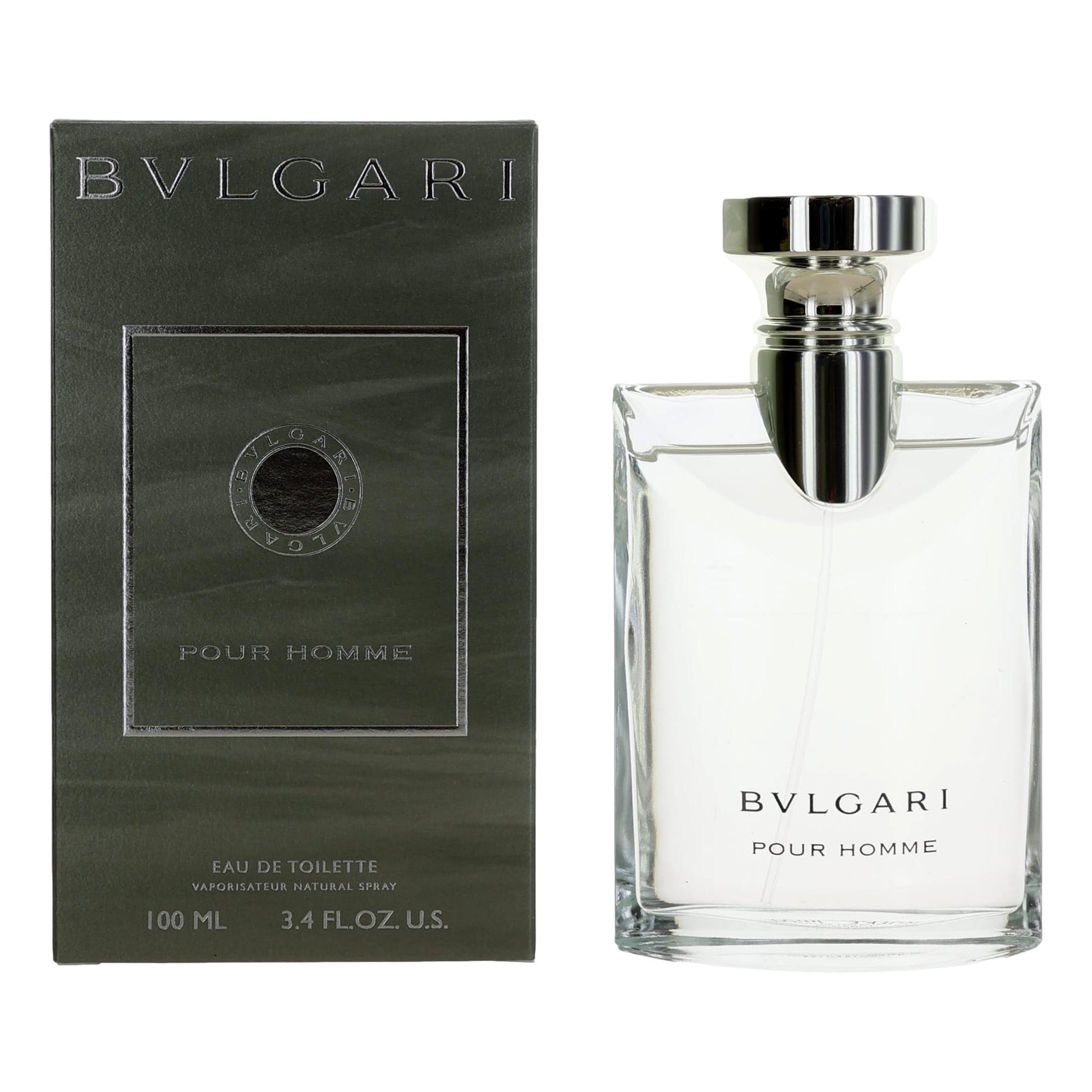 Bvlgari Pour Homme by Bvlgari 3.4 oz Eau de Toilette Spray Cologne for Men (Bulgari)
