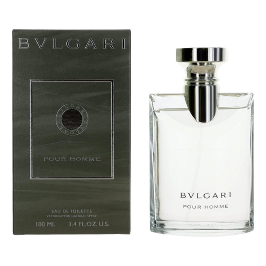 Bvlgari Pour Homme by Bvlgari 3.4 oz Eau de Toilette Spray Cologne for Men (Bulgari)