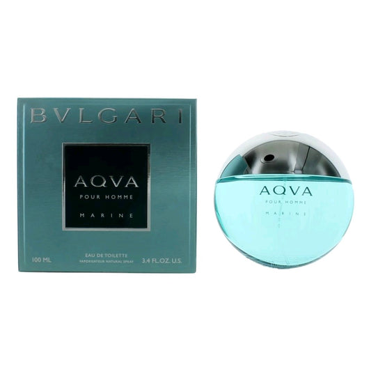 Aqva Marine by Bvlgari 3.4 oz Eau de Toilette Spray Cologne for Men (Aqua)