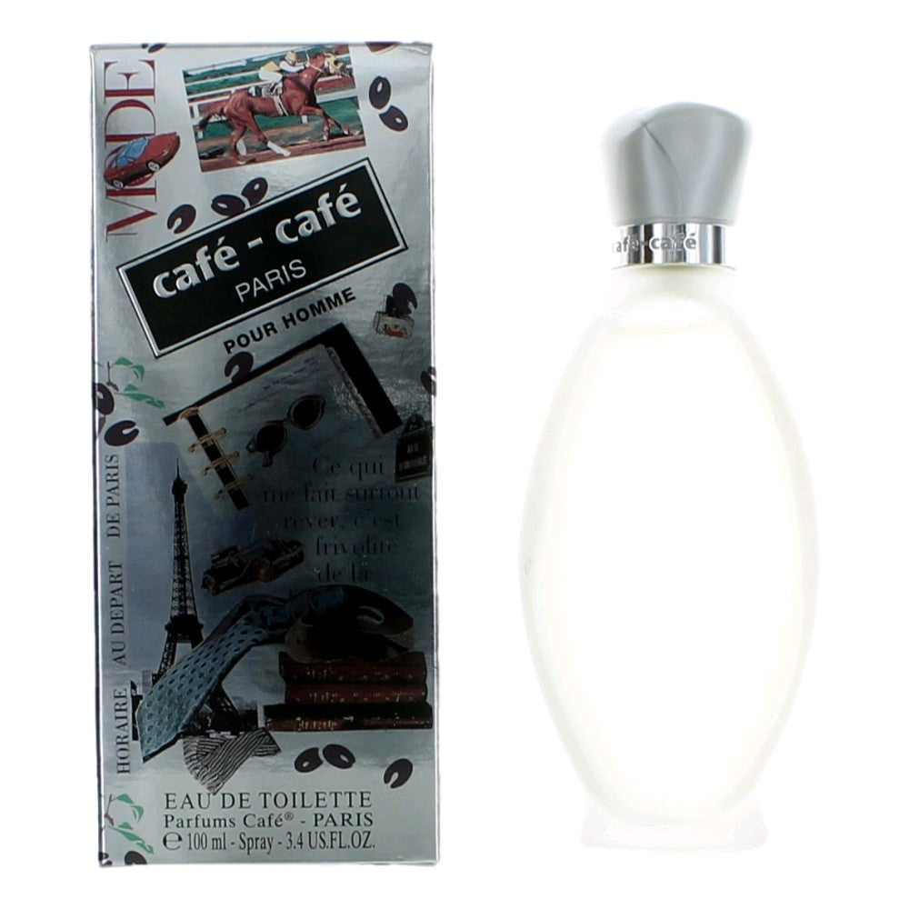 Cafe Cafe Paris by Cafe 3.4 oz Eau de Toilette Spray Cologne for Men