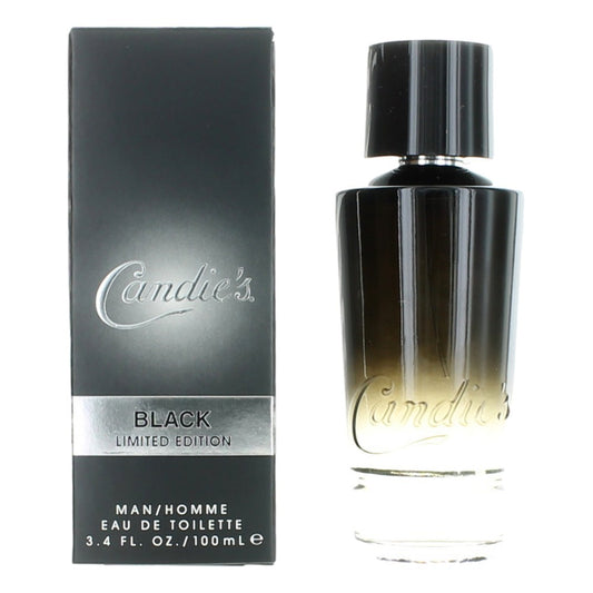 Candie's Black by Candies 3.4 oz Eau de Toilette Spray Cologne for Men