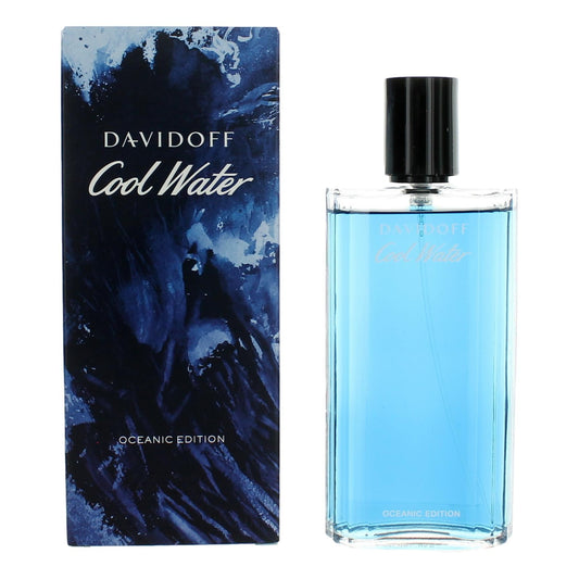 Cool Water Oceanic Edition by Davidoff 4.2 oz Eau de Toilette Spray Cologne for Men