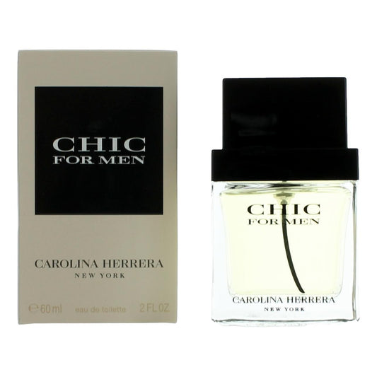 Chic by Carolina Herrera 2 oz Eau de Toilette Spray Cologne for Men