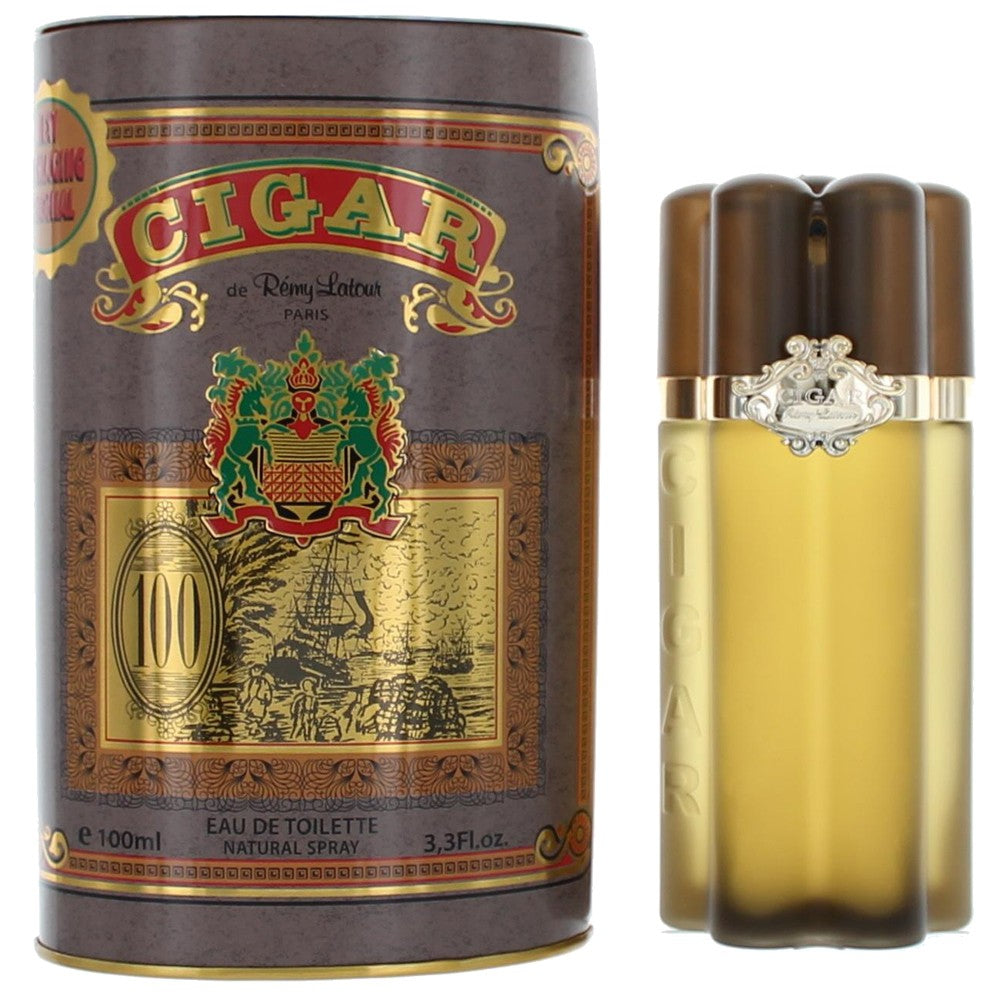 Cigar by Remy Latour 3.3 oz Eau de Toilette Spray Cologne for Men