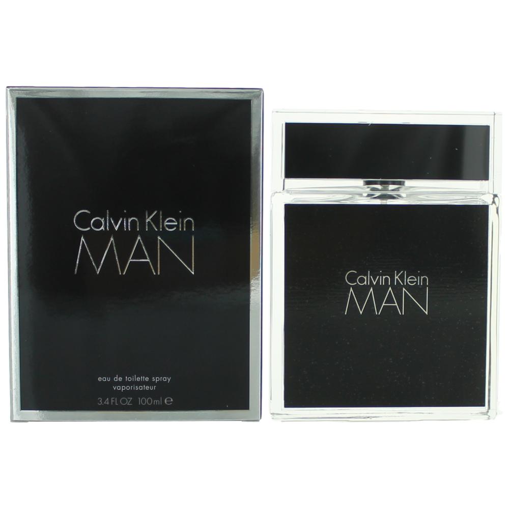 Calvin Klein Man by Calvin Klein 3.4 oz Eau de Toilette Spray Cologne for Men