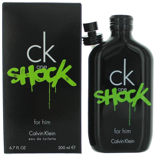 CK One Shock by Calvin Klein 6.7 oz Eau de Toilette Spray Cologne for Men