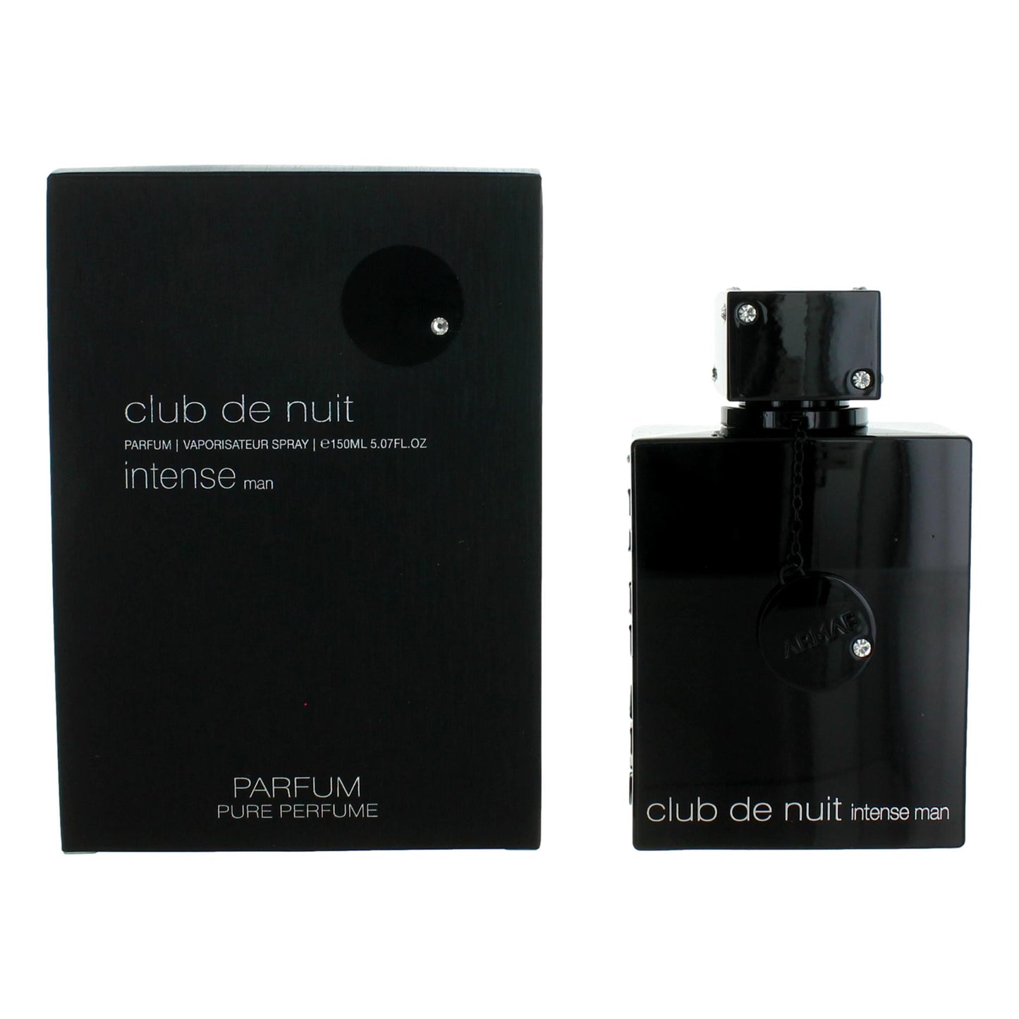 Club De Nuit Intense by Armaf 5 oz Pure Parfum Spray Cologne for Men