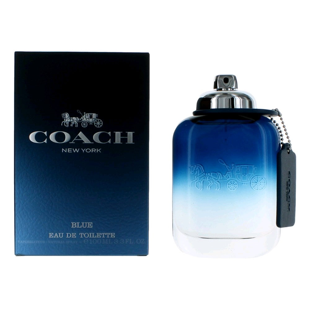 Coach Blue by Coach 3.4 oz Eau de Toilette Spray Cologne for Men