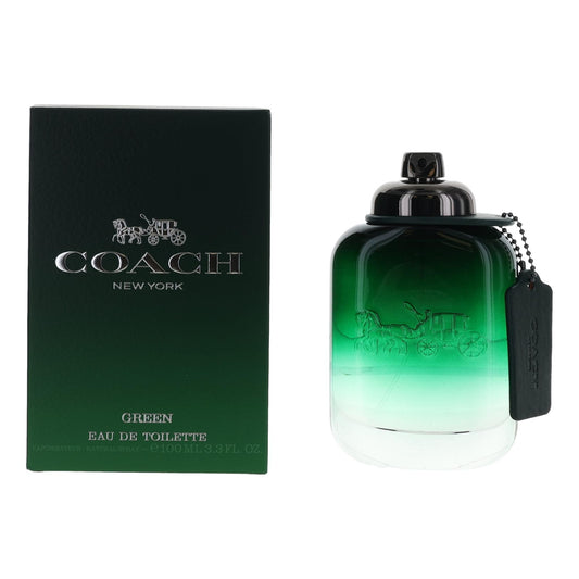 Coach Green by Coach 3.3 oz Eau de Toilette Spray Cologne for Men