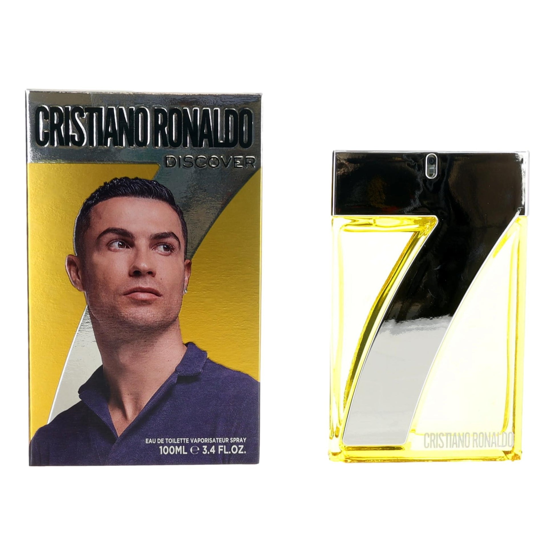 CR7 Discover by Cristiano Ronaldo 3.4 oz Eau de Toilette Spray Cologne for Men