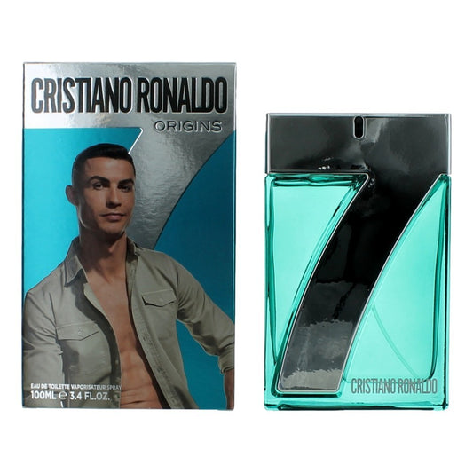CR7 Origins by Cristiano Ronaldo 3.4 oz Eau de Toilette Spray Cologne for Men