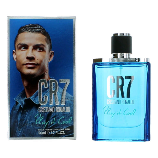 CR7 Play It Cool by Cristiano Ronaldo 1.7 oz Eau de Toilette Spray Cologne for Men