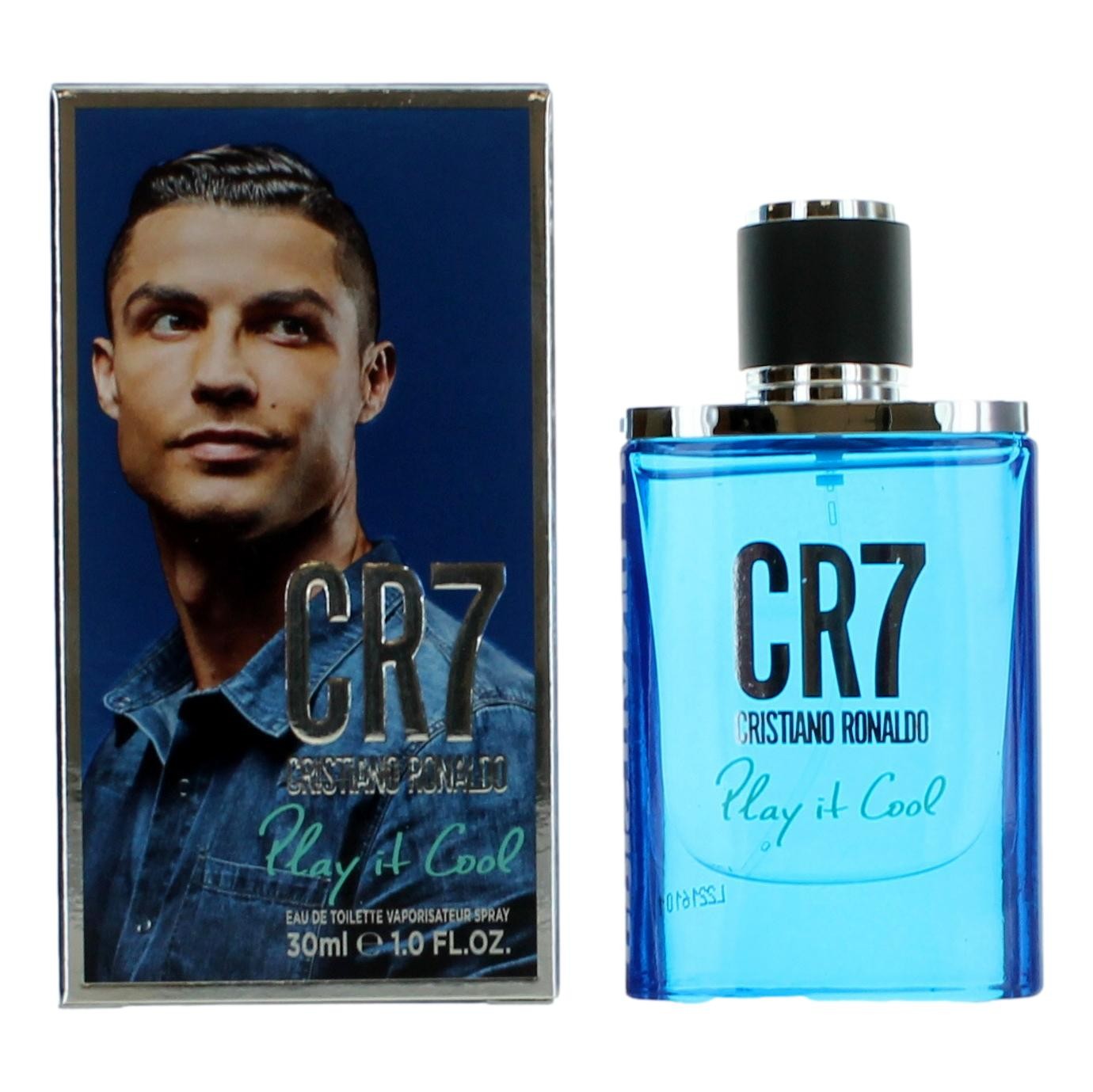 CR7 Play It Cool by Cristiano Ronaldo 1 oz Eau de Toilette Spray Cologne for Men